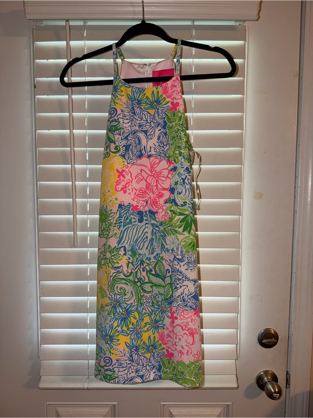 Lilly Pulitzer Multicolor Tropical Floral Halter dress